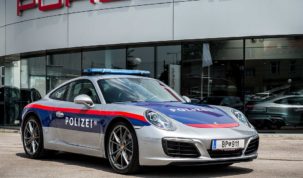 Porsche 911 az osztrák rendőrségnek