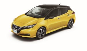 új Nissan Leaf hatótávja