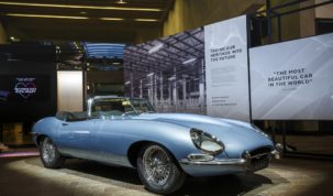 elektromos Jaguar E-type Zero