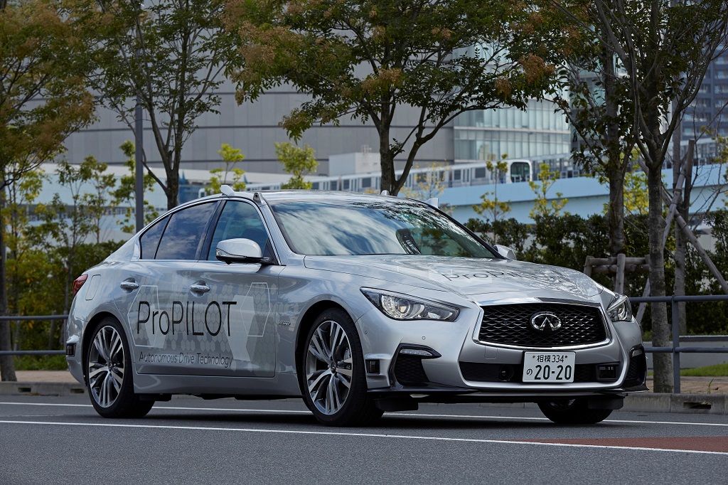Nissan teljesen önvezető prototípust tesztel