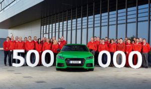 Fél millió Audi Győrből