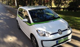 Volkswagen eUp! teszt