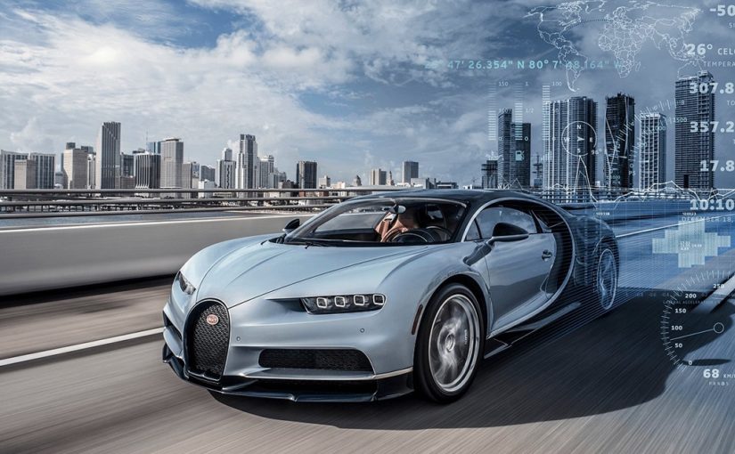 Online autó a la Bugatti