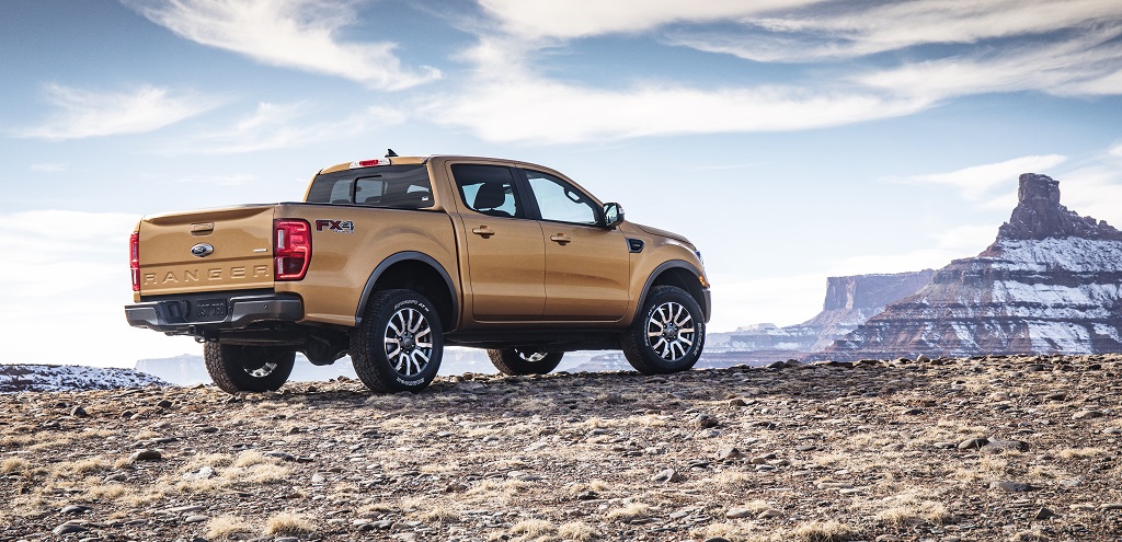 tesztelik az új Ford Ranger-t