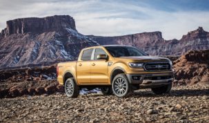 tesztelik az új Ford Ranger-t