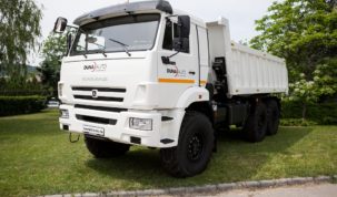 KAMAZ teherautók visszatérnek