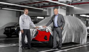 gyártják az Audi e-tron-t