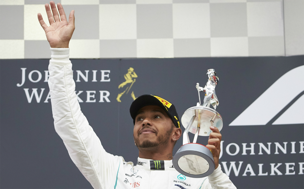 Lewis Hamilton öt fontos győzelme, Forma 1