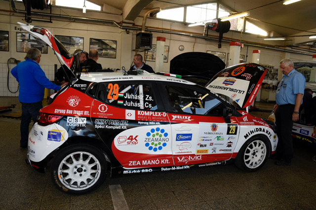 Elsőkerekessel a Nyíregyháza Ralin rally 2018