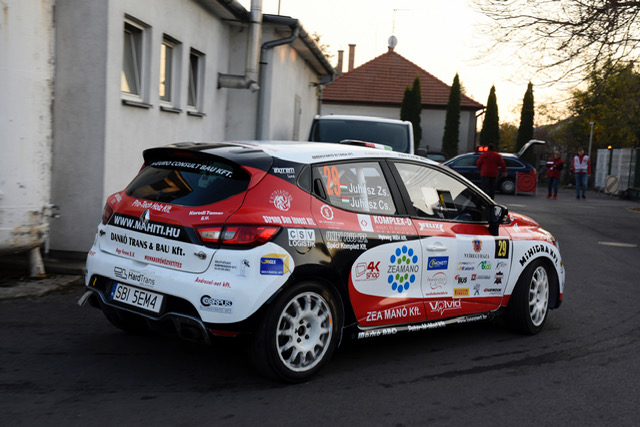 Elsőkerekessel a Nyíregyháza Ralin rally 2018