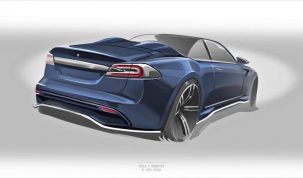 Az Ares Design is készít Tesla Roadster-t – Model S-ből