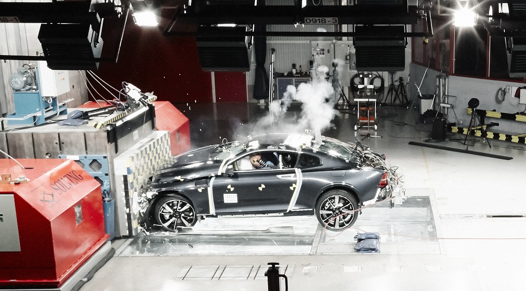 Polestar 1 tesztelés