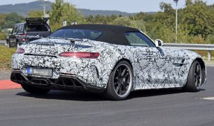 Mercedes-AMG GT R Roadster a biztosító szivárogtatott