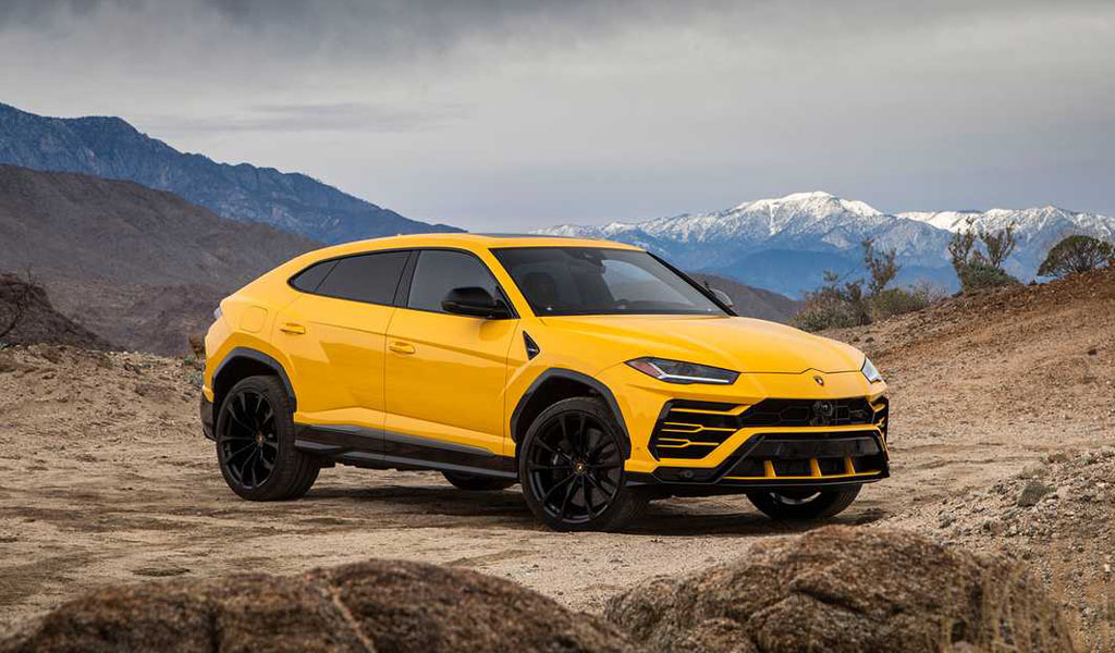 Lamborghini Urus terep csomaggal