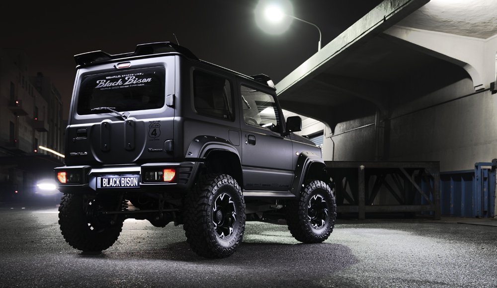 Suzuki Jimny Black Bison – Bárány farkasbőrben