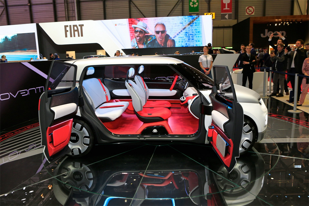 Fiat Centoventi EV koncepcióautó – a villany Panda