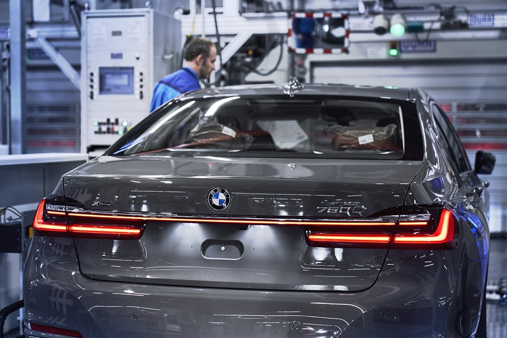 új 7-es BMW gyártása