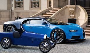 Bugattit a gyereknek