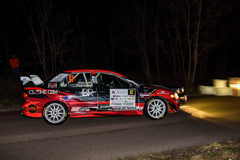 Credobus Eger Rallye Dián Attila Papp György