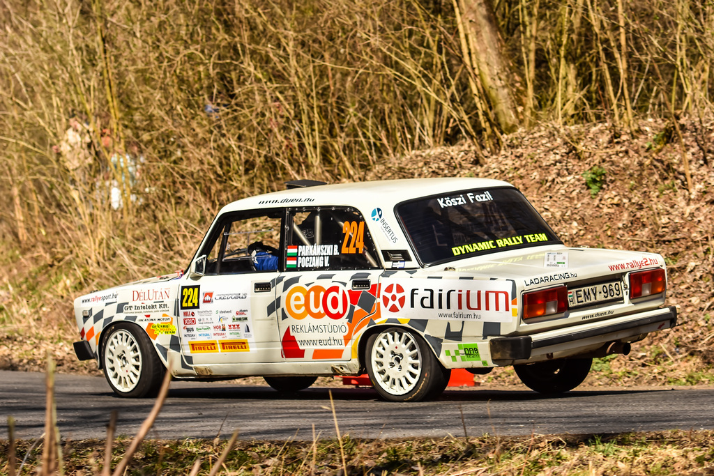 Credobus Eger Rallye 2019 Parkánszki Balázs Poczang Valér Dynamic Rally Team S.E.