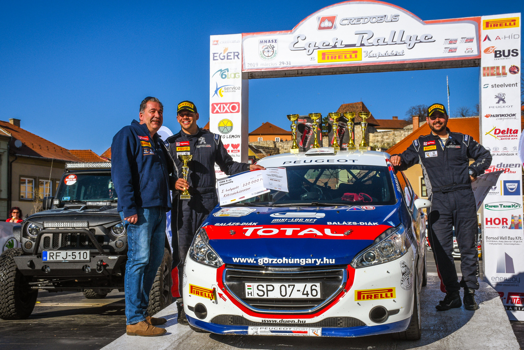 Csomós Mixi Nagy Attila Eger Rallye