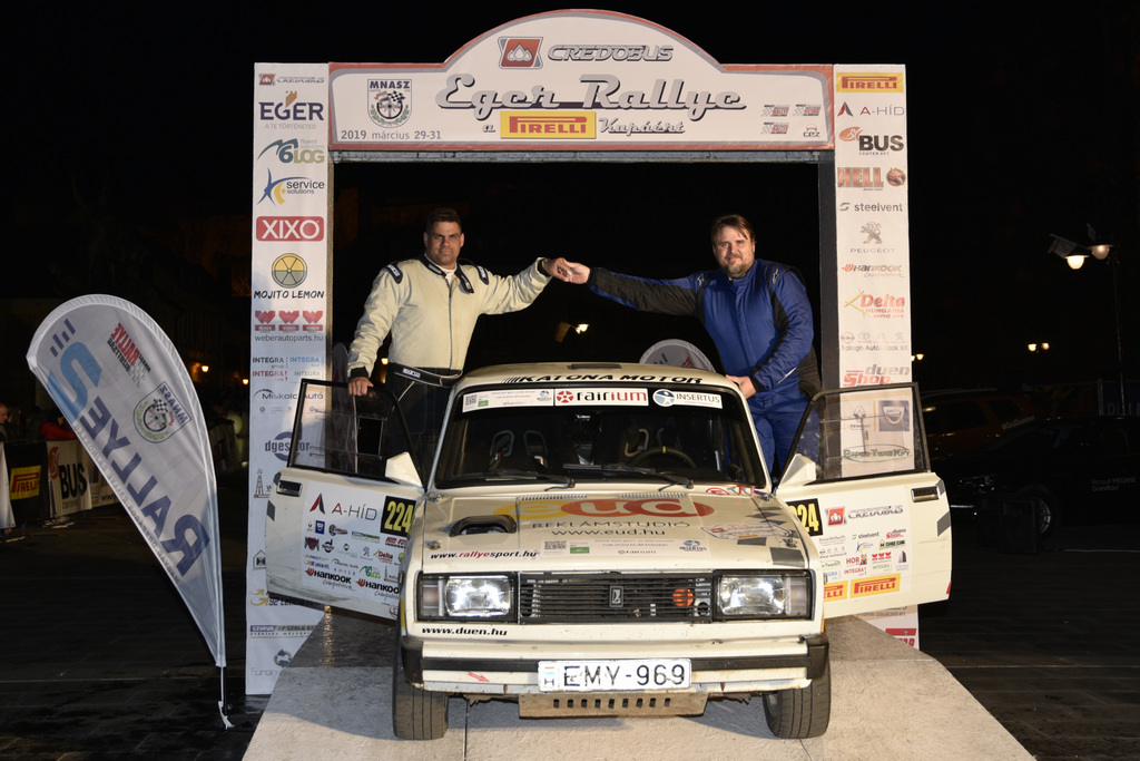 Credobus Eger Rallye 2019 Parkánszki Balázs Poczang Valér Dynamic Rally Team S.E.