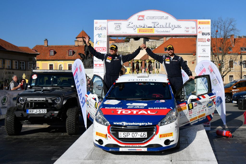Csomós Mixi Nagy Attila Eger Rallye