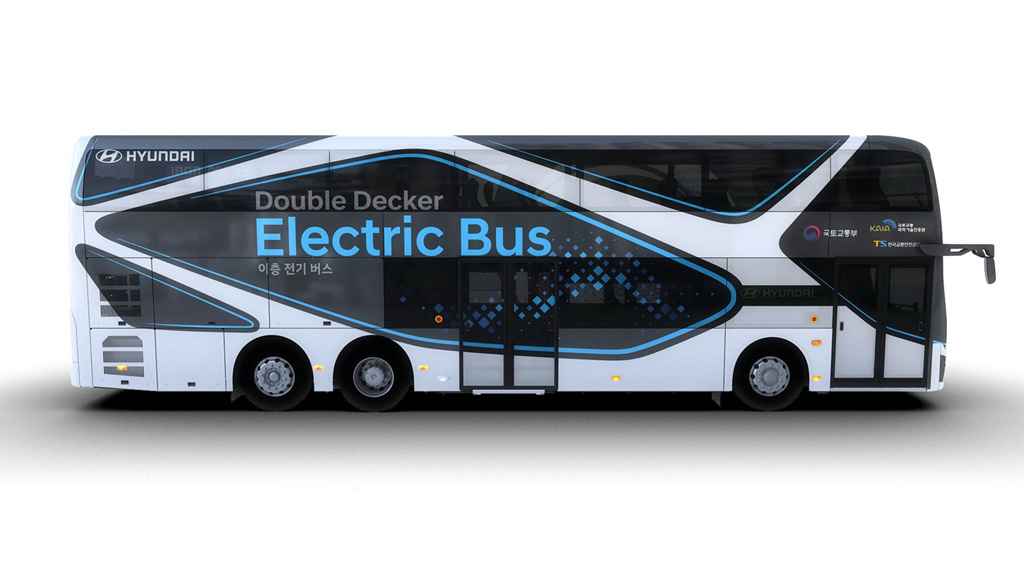 Hyundai Elektromos Emeletes Busz