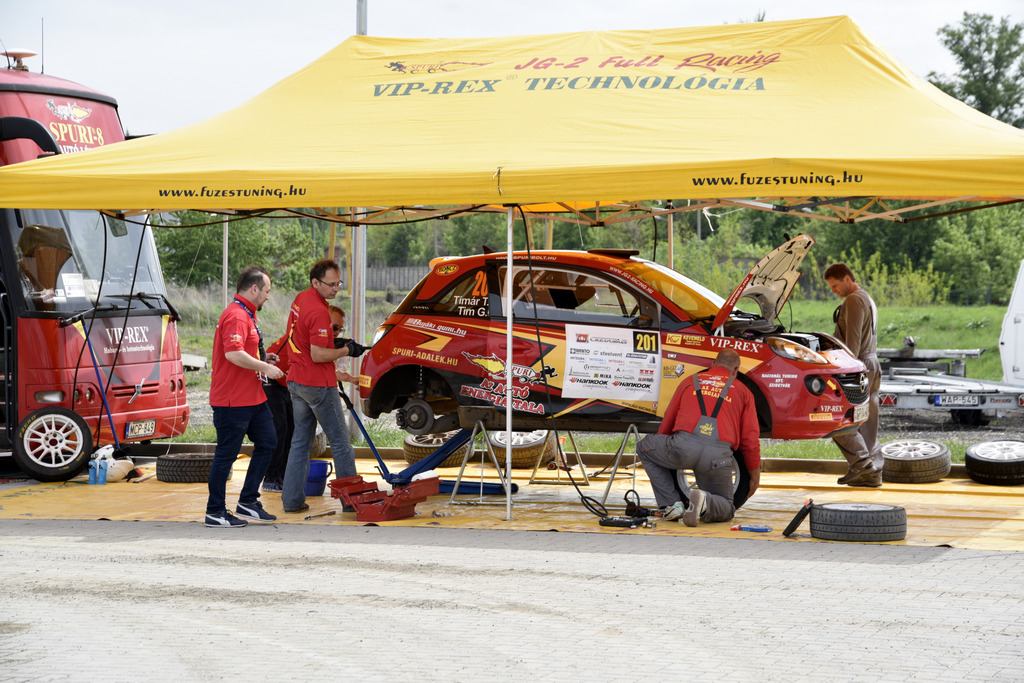 Credobus Miskolc rallye Tim Gábor