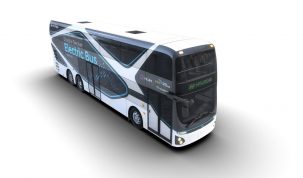 Hyundai Elektromos Emeletes Busz