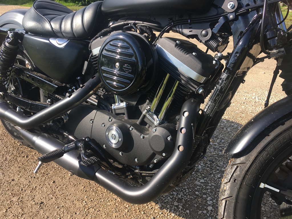 Harley-vel a Balatonnál