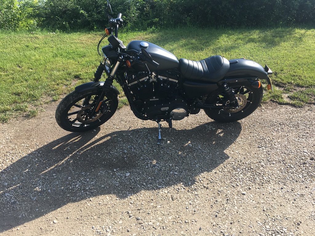 Harley-vel a Balatonnál
