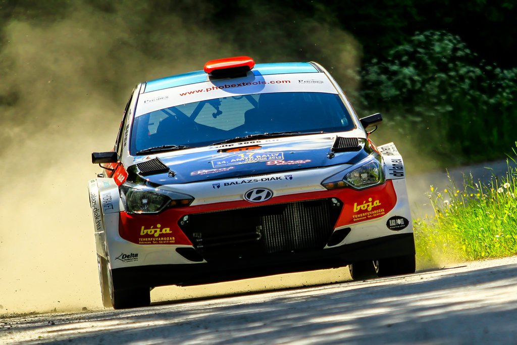 Juhász Csaba Juhász Zsolt Hyundai i20 R5 Juhász Média Kft. AMTK Velenje Rallye