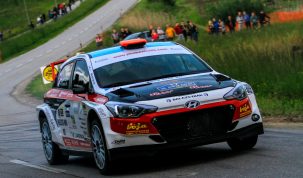 Juhász Csaba Juhász Zsolt Hyundai i20 R5 Juhász Média Kft. AMTK Velenje Rallye