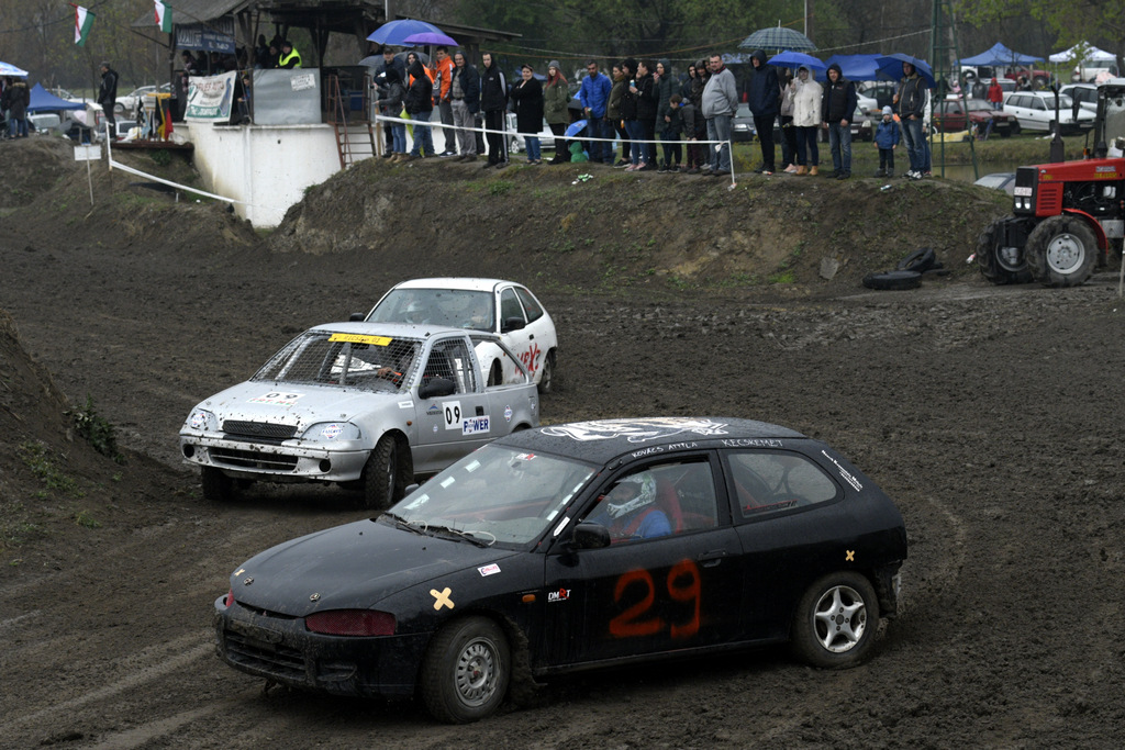 Kovács Attila és a keceli autocross