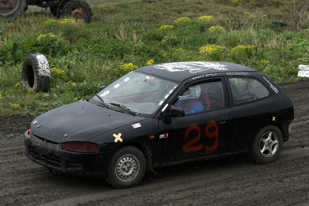 Kovács Attila és a keceli autocross