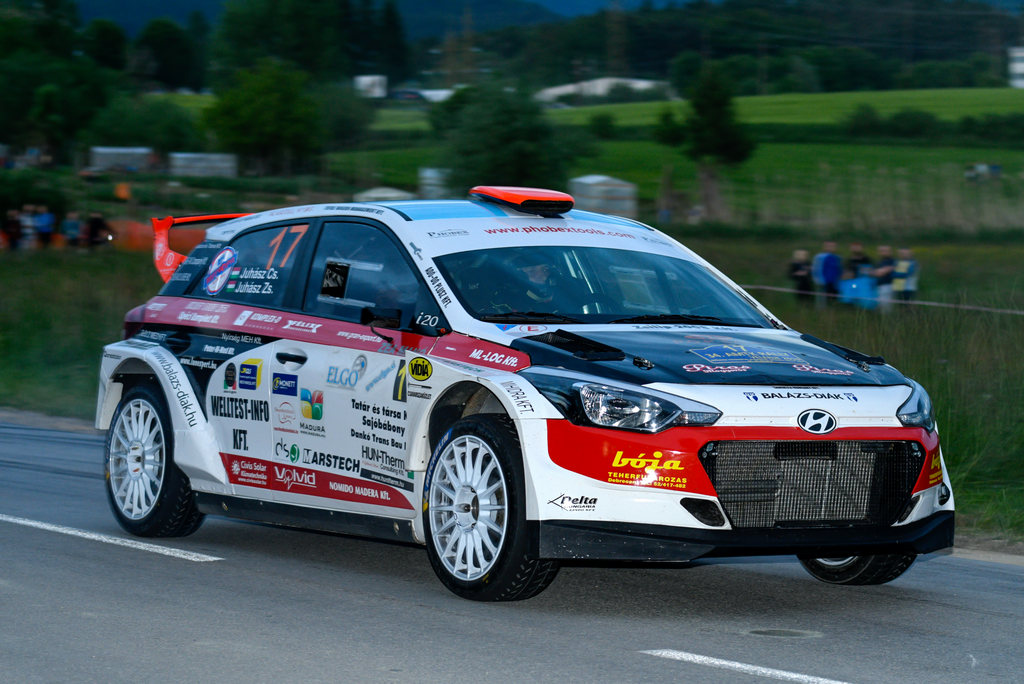Juhász Csaba Juhász Zsolt Hyundai i20 R5 Juhász Média Kft. AMTK Velenje Rallye