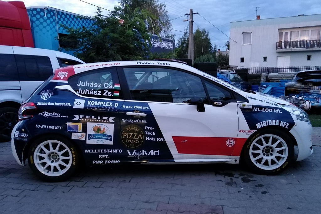 Juhász Csaba Juhász Zsolt Mitropa Rallye Nova Gorica