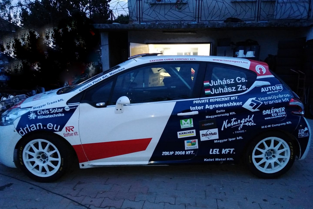 Juhász Csaba Juhász Zsolt Mitropa Rallye Nova Gorica