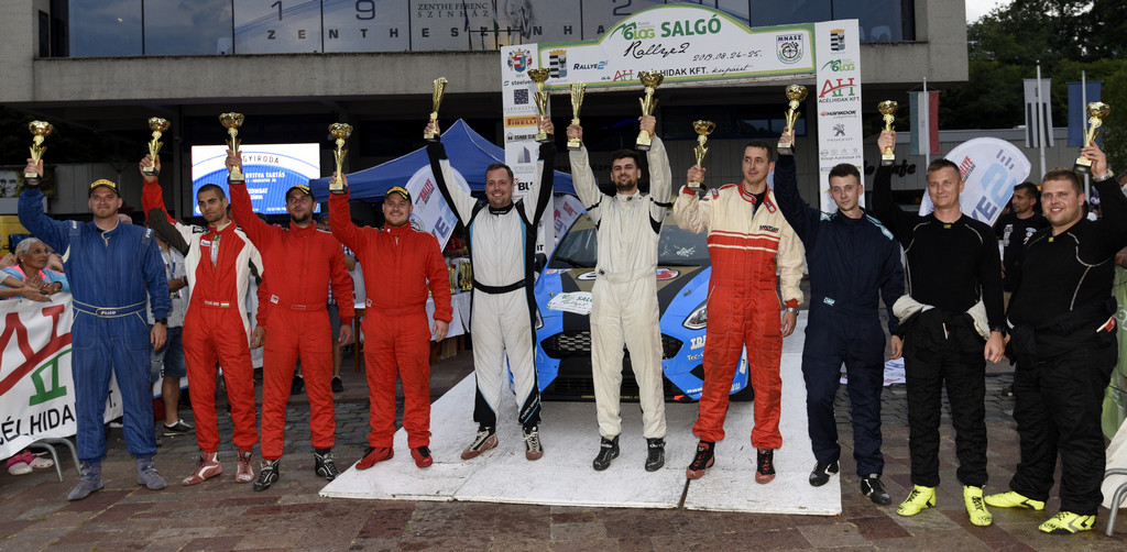 Farkas Kálmán Tim Gábor Timár Tamás Rallye2 Salgó Rallye