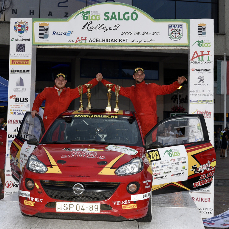 Farkas Kálmán Tim Gábor Timár Tamás Rallye2 Salgó Rallye