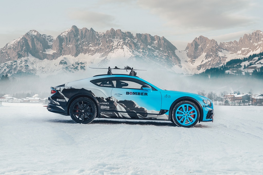 Bentley a jégre