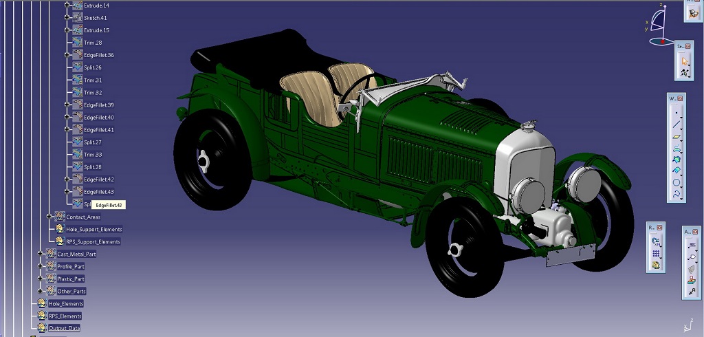Bentley Blower digitalizálása