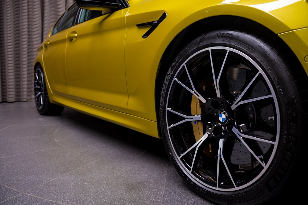 Austin Yellow M5 Competition