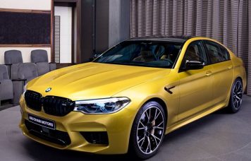 Austin Yellow M5 Competition