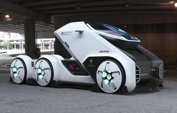 Tesla SpaceTruck tanulmány