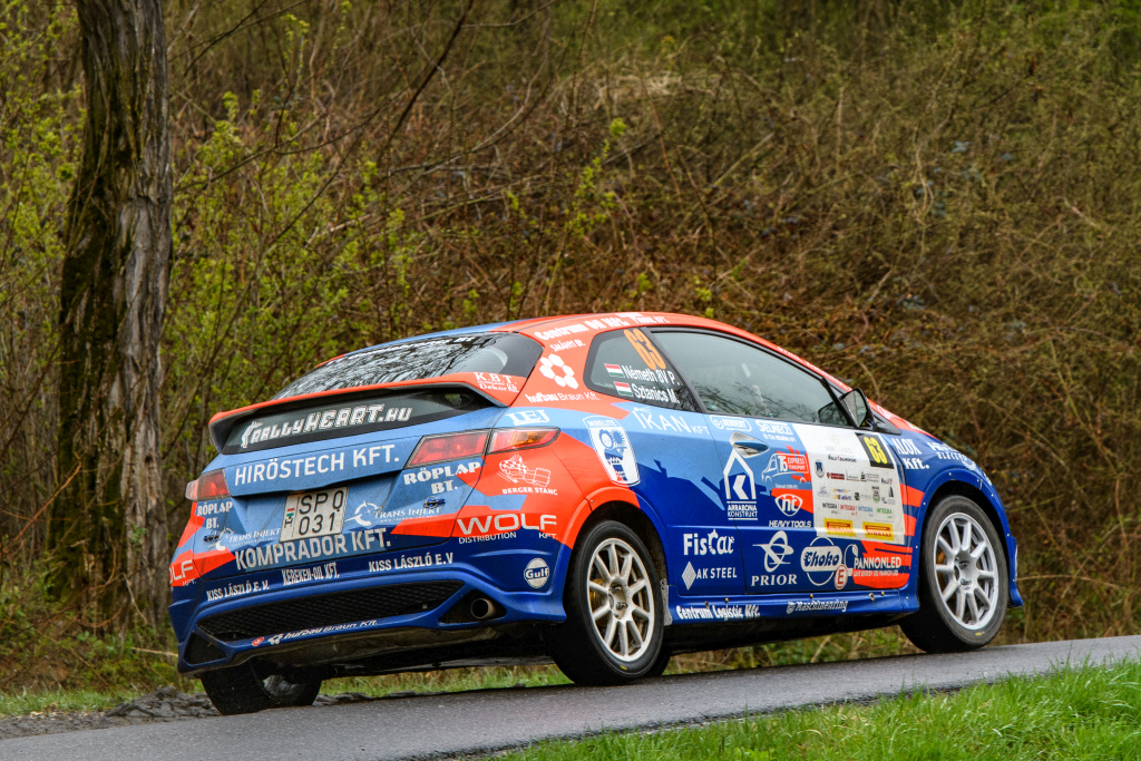 Boldogkő Rally Hondával