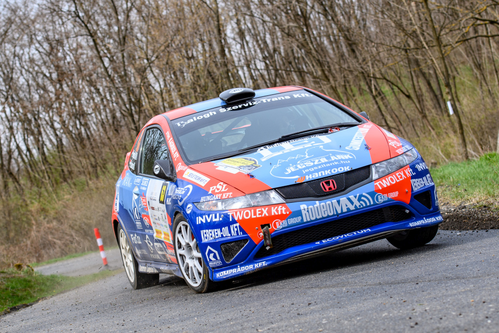 Boldogkő Rally Hondával