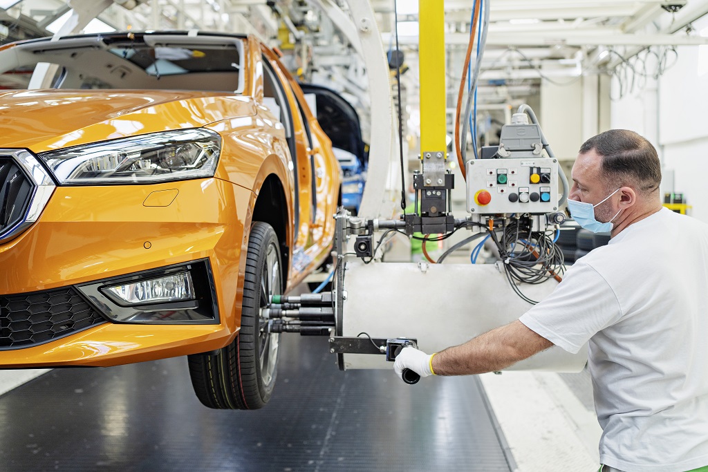 Skoda Fabia gyártás