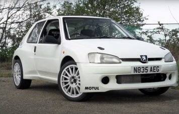 Cosworth-motoros Peugeot 106